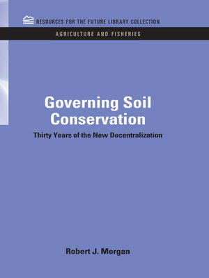 cover image of Governing Soil Conservation